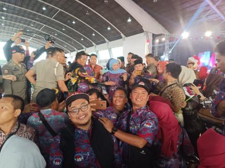 PPDI Desa Jajar menghadiri Harlah PPDI (Persatuan Perangkat Desa Indonesia) Ke-13 di JiEXPO Surabaya